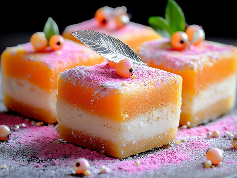 delicate sandesh holi silver leaf