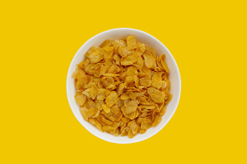 Cornflake cereal for morning breakfast