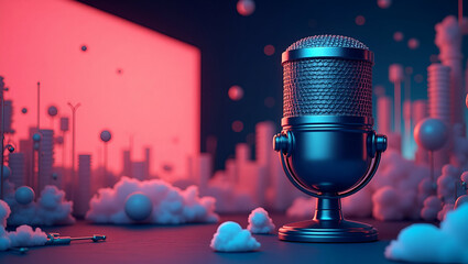 Dynamic Podcast Promotional Art: Engaging Digital Illustrations & Creative Layouts for Enhanced Brand Recognition in Audio Media