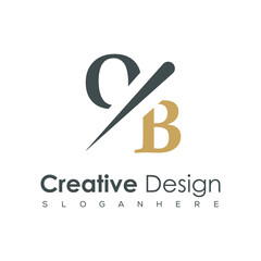 initial monogram logo with creative design.