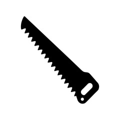 Saw Silhouette vector illustration