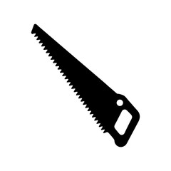 Saw Silhouette vector illustration