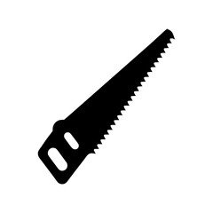 Saw Silhouette vector illustration