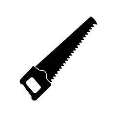 Saw Silhouette vector illustration