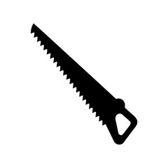 Saw Silhouette vector illustration