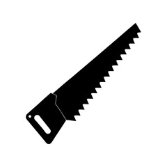 Saw Silhouette vector illustration