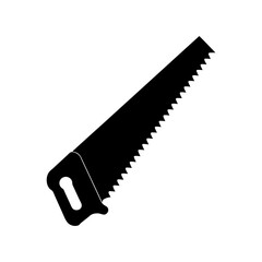 Saw Silhouette vector illustration