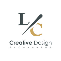 initial monogram logo with creative design.