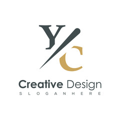 initial monogram logo with creative design.