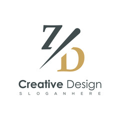 initial monogram logo with creative design.