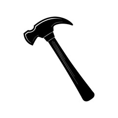 Hammer Silhouette vector illustration
