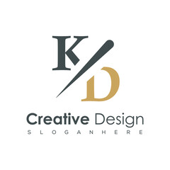 initial monogram logo with creative design.