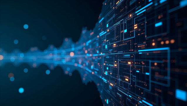 Exhibit refined agentic ai design patterns visuals capturing structured model arrangements and advanced system design frameworks with contemporary digital aesthetics for stock imagery in  Photo Stock 