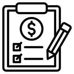 Budget Planning  Icon 