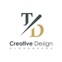 initial monogram logo with creative design.