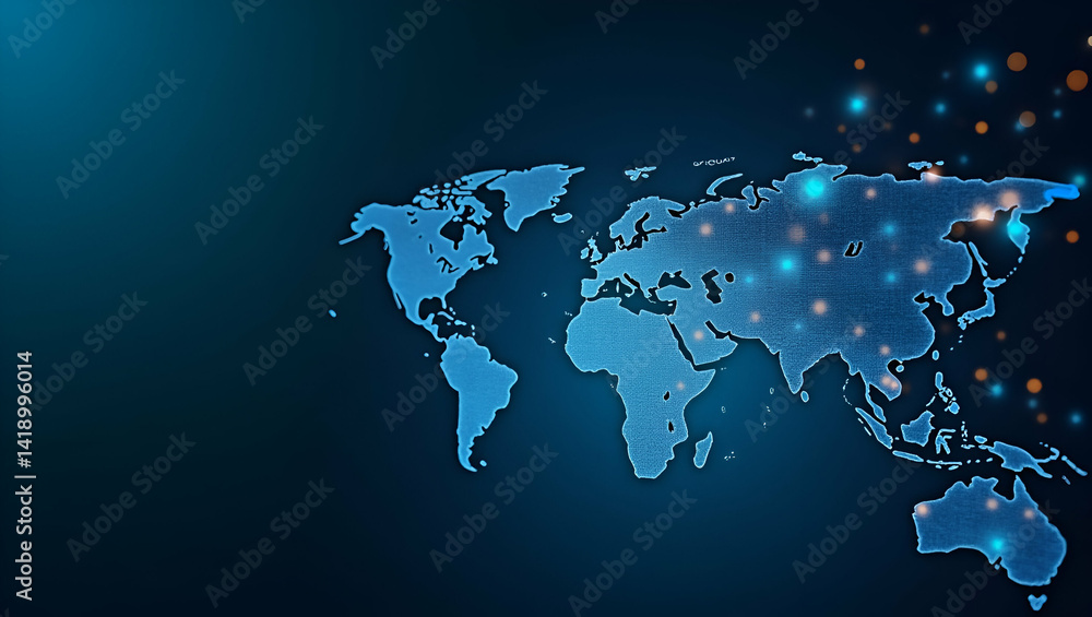 Poster portray a modern high definition scene featuring agentic ai applications driving innovative digital 