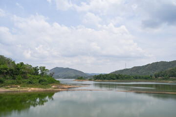 Dam for storing water for agriculture and tourism