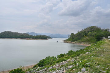 Dam for storing water for agriculture and tourism