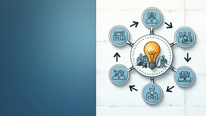 Refined High-Resolution Image of Scrum Process Improvement Workflow: Systematic Evaluation & Agile Practices for Performance Enhancement in Photo Stock