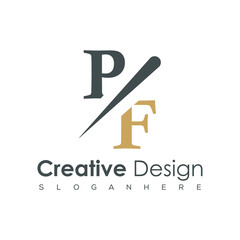 initial monogram logo with creative design.