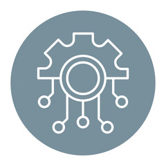 Digital Transformation Icon