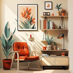 Contemporary Man’s Room with Modern Interior Design Elements