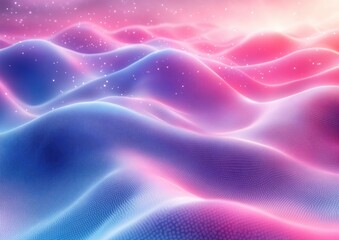 Abstract Vaporwave Background Set Minimalist Halftone Patterns Soft Pastel Blue Pink Gradients Retro Geometric Shapes Smooth Transitions Diffuse Lighting