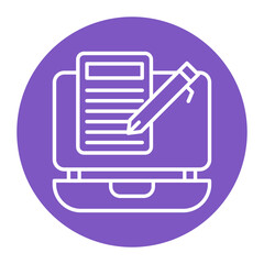 Online Copywriting Icon