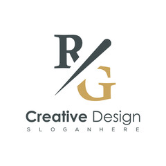 initial monogram logo with creative design.