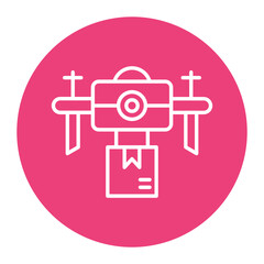 Drone Delivery Icon