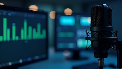 Streamlined Podcast Production: Optimize Scheduling, Editing, and Distribution for Efficient Content Delivery - Photo Stock Concept