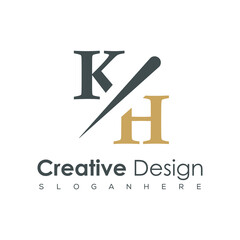 initial monogram logo with creative design.