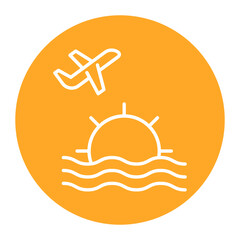 Sunset View Icon