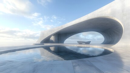 Captivating Architectural Perspectives Innovative Geometric Designs and Striking Visuals Showcasing the Unique and Influential Qualities of Modern Architecture
