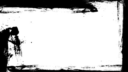 Frame Distressed Grunge illustration. Space for text or image. Vector illustration.