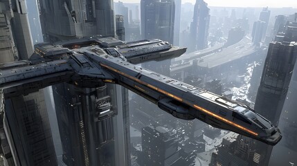 Majestic bridge made of pure light spanning across a captivating futuristic city skyline showcasing a vision of advanced architecture and innovative technology in a radiant otherworldly landscape