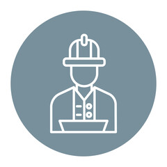 Engineer Male Icon