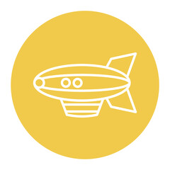 Airship Icon © Icons Studio