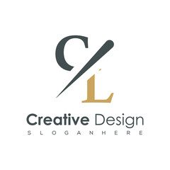 initial monogram logo with creative design.