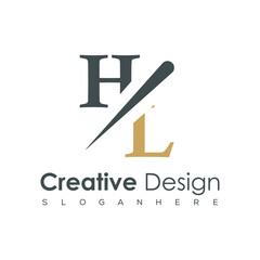 initial monogram logo with creative design.