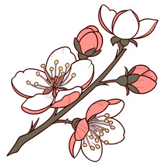 Charming Flowering Quince Artwork for Home Decor