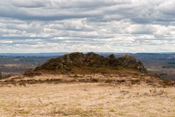 Wędrówki po Górach Arrée ,Bretania, Francja