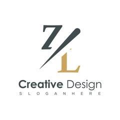 initial monogram logo with creative design.