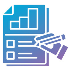 Project Evaluation Icon