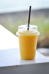 mango juice or mango smoothie