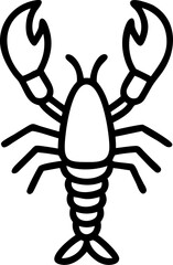 vector illustration of a scorpion