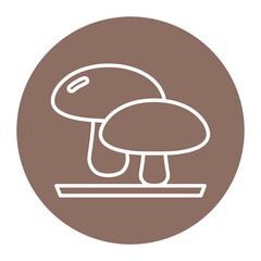 Vegetarian Food Icon