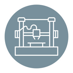 3d Printer Icon