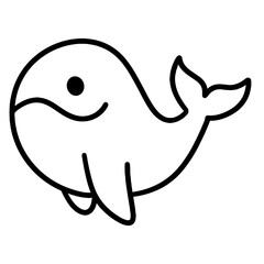 whale vector illustration