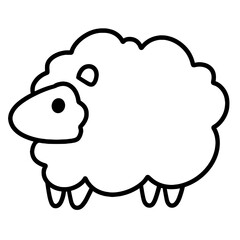 sheep vector illustration